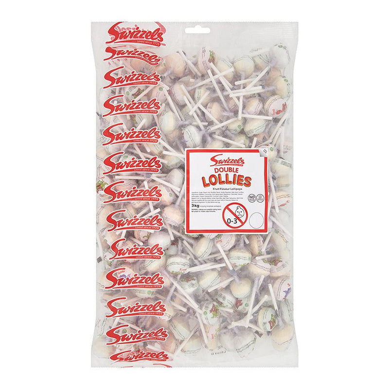 Swizzels Double Lollies Sweets Bag 3kg - ONE CLICK SUPPLIES