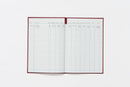 Guildhall Headliner Account Book Casebound 298x203mm 10 Cash Columns 80 Pages Red 38/10Z - ONE CLICK SUPPLIES