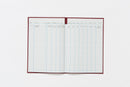 Guildhall Headliner Account Book Casebound 298x203mm 12 Cash Columns 80 Pages Red - 38/12Z - ONE CLICK SUPPLIES