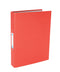 Elba Ring Binder A4+ 25mm Capacity 30mm Spine Paper On Board 2 O-Ring Red (Pack 10) 400033497 - ONE CLICK SUPPLIES