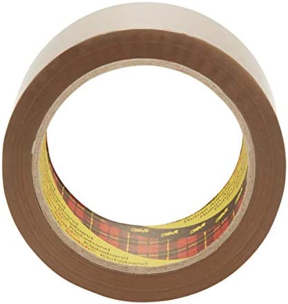 Scotch Packaging Tape Low Noise Brown/Buff 50mmx66m Pack 6 - 72 Roll's {Full Box} - ONE CLICK SUPPLIES