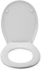 Croydex Canada Anti Bacterial Toilet Seat, White, 36 x 42.5cm