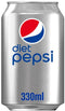 Diet Pepsi Cans 330m - ONE CLICK SUPPLIES