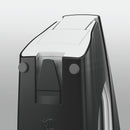 Leitz WOW Half Strip Stapler Metal 40 Sheet Black 55040095 - ONE CLICK SUPPLIES