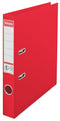 Esselte No.1 VIVIDA Lever Arch File Polypropylene A4 50mm Spine Width Red (Pack 10) 624072 - ONE CLICK SUPPLIES