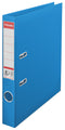 Esselte No.1 VIVIDA Lever Arch File Polypropylene A4 50mm Spine Width Blue (Pack 10) 624071 - ONE CLICK SUPPLIES
