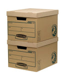 Fellowes Bankers Box Earth Series Standard Storage Box Board Brown (Pack 10) 4470601 - ONE CLICK SUPPLIES