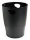 Exacompta Ecobin Waste Bin Plastic Round 15 Litre Black - 453014D - ONE CLICK SUPPLIES