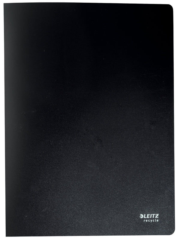 Leitz Recycle Polypropylene Display Book 40 Pockets A4 Black 46770095 - ONE CLICK SUPPLIES