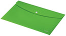 Leitz Recycle Polypropylene Document Wallet With Push Button Closure Green 46780055 - ONE CLICK SUPPLIES