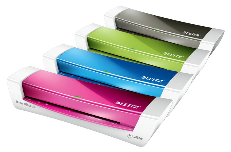 Leitz iLAM Home Office Laminator A4 Pink and White 73681023 - ONE CLICK SUPPLIES