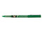 Pilot V7 Hi-Tecpoint Liquid Ink Rollerball Pen 0.7mm Tip 0.5mm Line Green (Pack 12) - 101101204 - ONE CLICK SUPPLIES