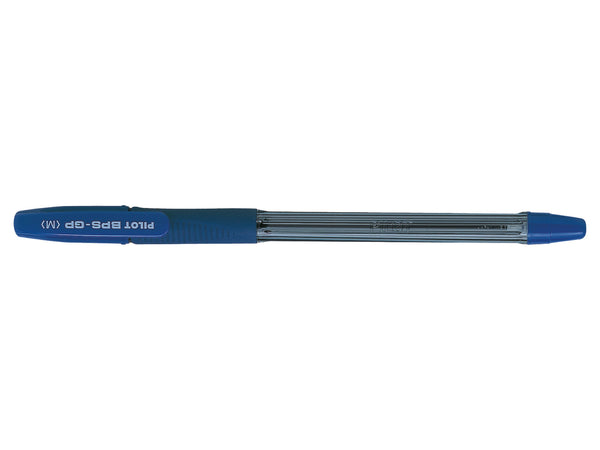 Pilot BPS GP Grip Ballpoint Pen 1.0mm Tip 0.31mm Line Blue (Pack 12) - 4902505142819/SA - ONE CLICK SUPPLIES