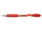 Pilot G-205 Retractable Gel Rollerball Pen 0.5mm Tip 0.32mm Line Red (Pack 12) - 40101202 - ONE CLICK SUPPLIES
