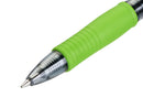 Pilot G-207 Retractable Gel Rollerball Pen 0.7mm Tip 0.39mm Line Violet (Pack 12) - 41101208 - ONE CLICK SUPPLIES