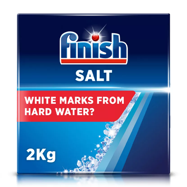 Finish Dishwasher Salt Bag 2kg - ONE CLICK SUPPLIES