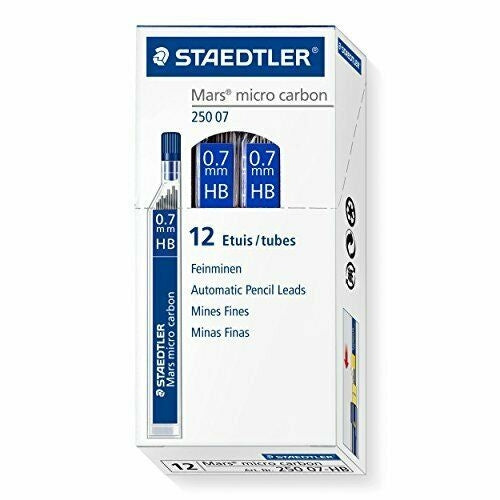 Staedtler Mars Micro Lead 0.7mm HB Pack 12's - ONE CLICK SUPPLIES