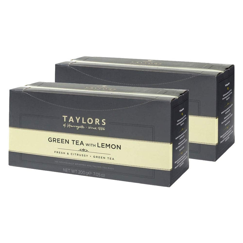 Taylors of Harrogate Green & Lemon Enveloped Tea Pack 100’s - ONE CLICK SUPPLIES
