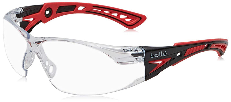 Bolle RUSH+CLEAR Clear Lens Safety Glasses - ONE CLICK SUPPLIES