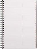 Rhodia A5 Wirebound Hard Cover Business Book A-Z Index Ruled 160 Pages Black (Pack 3) - 119241C