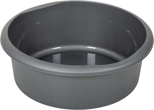 Addis 7.7 Litre Round Bowl Metallic Grey - ONE CLICK SUPPLIES