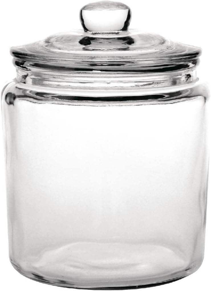 Zodiac Glass Biscotti / Biscuit / Storage Jar 4 Litre