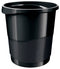 Rexel Choices Waste Bin Plastic Round 14 Litre Black 2115622 - ONE CLICK SUPPLIES