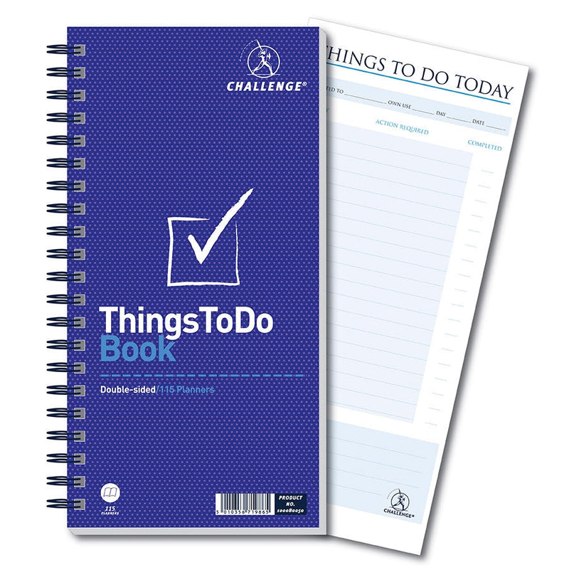 Challenge Things To Do Today Book 280x141mm - ONE CLICK SUPPLIES