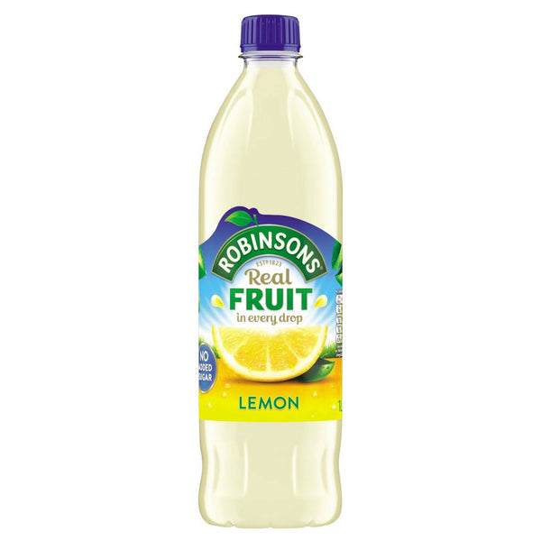 Robinsons Lemon Squash No Added Sugar 1 Litre A02103 - ONE CLICK SUPPLIES