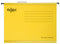 Rexel Classic A4 Suspension File Card 15mm V Base Yellow (Pack 25) 2115588 - ONE CLICK SUPPLIES