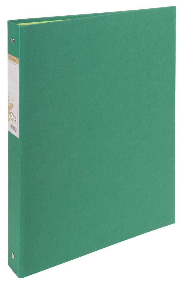 Forever 100% Recycled Ring Binder Paper on Board 2 O-Ring A4 30mm Rings Green (Pack 10) - 54983E - ONE CLICK SUPPLIES