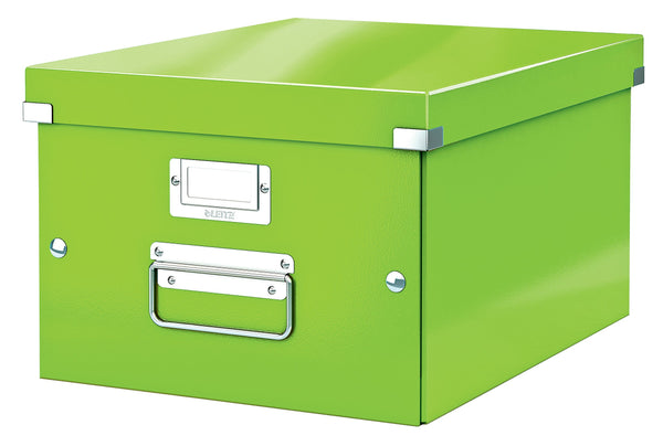 Leitz Click & Store Storage Box Medium Green 60440054 - ONE CLICK SUPPLIES