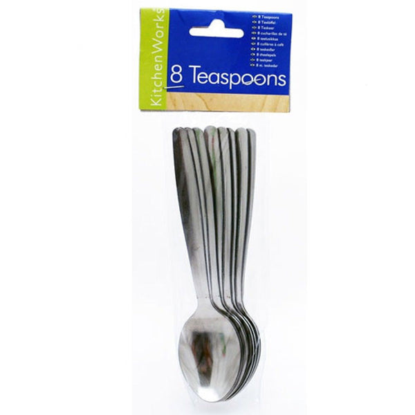 Metal Tea spoons 12 x 8pk (96 Spoons) - ONE CLICK SUPPLIES
