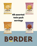 Border Biscuits 48 Luxury Mini Packs (4 Varieties) - ONE CLICK SUPPLIES