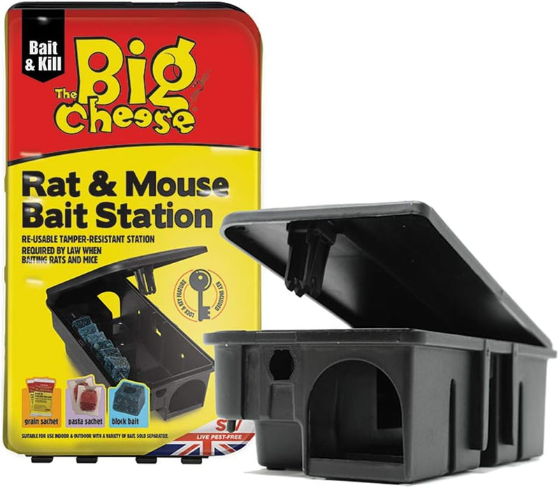 The Big Cheese Rat & Mouse Traps PLUS 90 Poison Blocks.