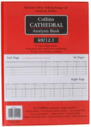 Collins Cathedral Analysis Book 12 Cash Columns 96 Pages 811112/X - ONE CLICK SUPPLIES