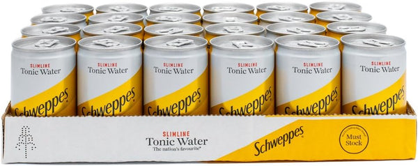 Schweppes Slimline Tonic Water 24 x 150ml