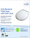 Croydex White Plastic Antibacterial Toilet Seat HYGI WL400022H