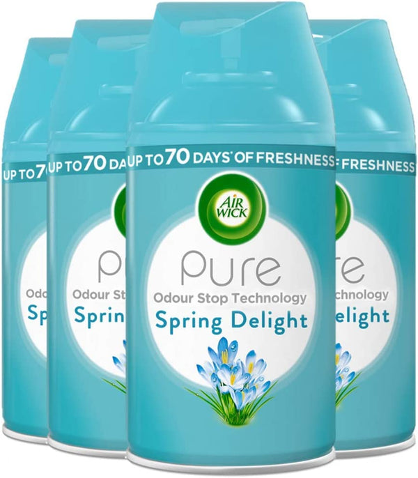 Air Wick Air Freshener, Freshmatic Pure Auto Spray, Spring Delight, Refill 250 ml, - ONE CLICK SUPPLIES