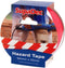 Supadec Vinyl Tape Hazard White/Red 50mmx33m PVC-50-22-HAZWR - ONE CLICK SUPPLIES