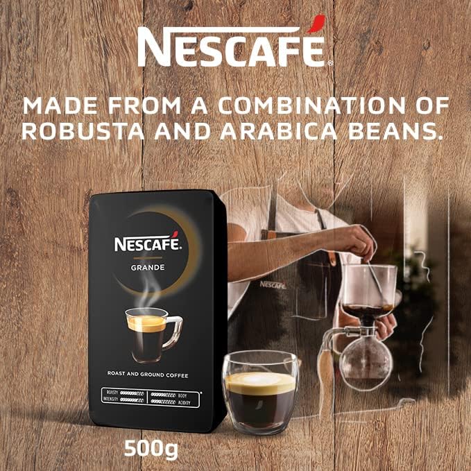 Nescafe Grande Roast & Ground Filter Coffee 500g