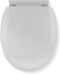 Croydex White Plastic Antibacterial Toilet Seat - ONE CLICK SUPPLIES