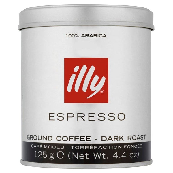 Illy Dark Roast Coffee 125g - ONE CLICK SUPPLIES