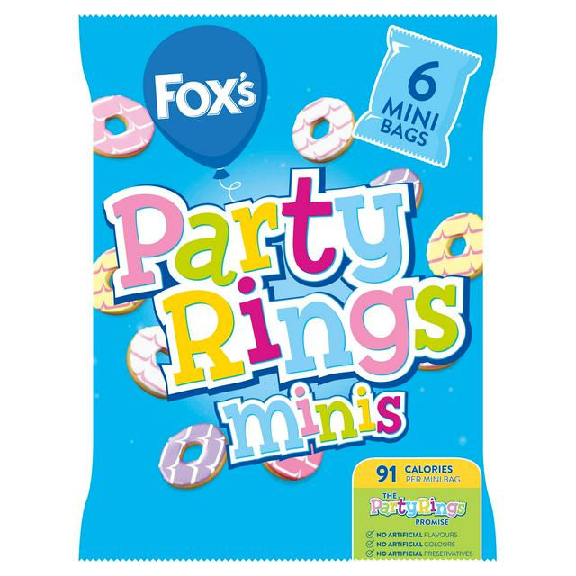 Fox's Mini Party Rings Biscuits Pack 40