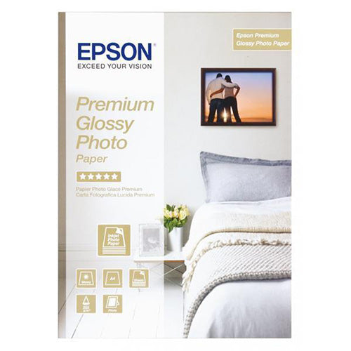 Epson Premium Glossy Photo Paper 255gsm A3+ 20 Sheets Code C13S041316 - ONE CLICK SUPPLIES