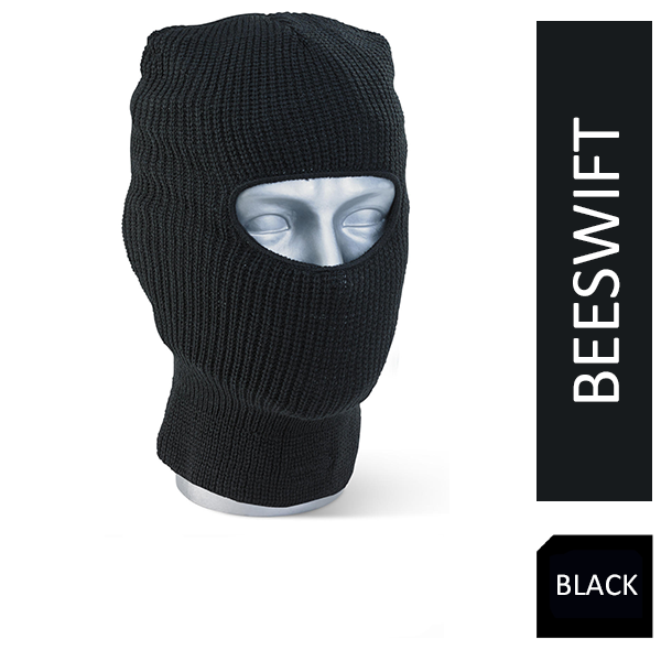 Beeswift Workwear Thinsulate Black Balaclava - ONE CLICK SUPPLIES