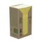 Post-it Recycled Notes 38 mm x 51 mm Canary Yellow (Pack 24) 7100172247 - ONE CLICK SUPPLIES