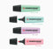 STABILO BOSS ORIGINAL Pastle Highlighter Chisel Tip 2-5mm Line Assorted Colours (Wallet 4) - 70/4-2 - ONE CLICK SUPPLIES