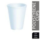 DART 10oz Polystyrene Cups 100's - ONE CLICK SUPPLIES