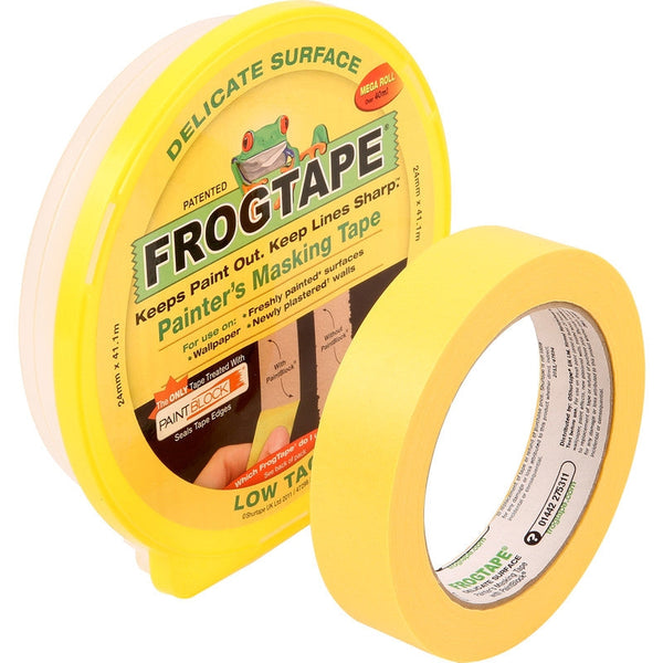 Frogtape Delicate Surface Painter's Masking Tape 24mmx41.1m - ONE CLICK SUPPLIES